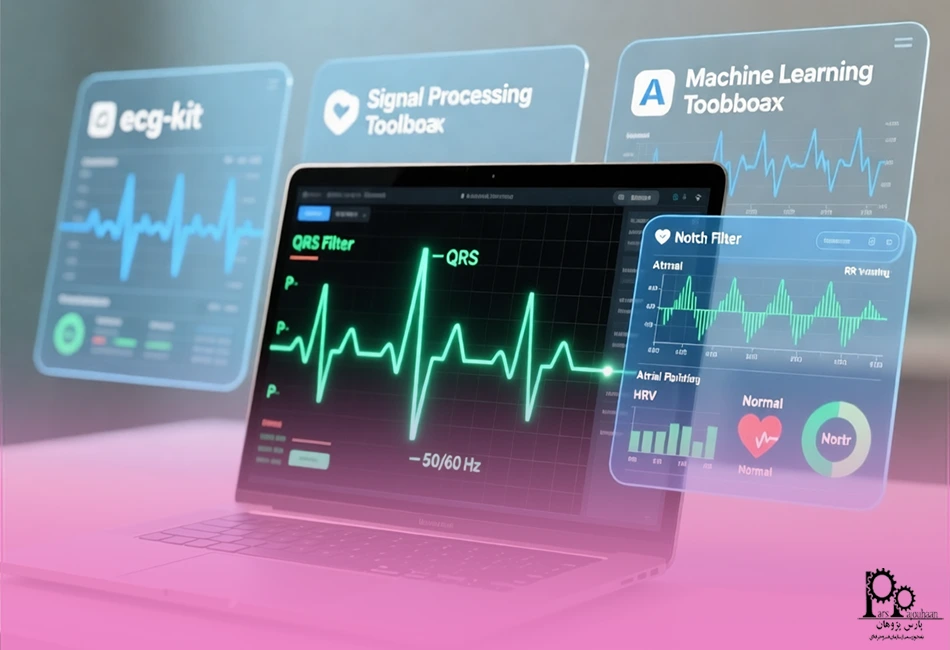 کاربرد MATLAB در تحلیل سیگنال قلبی ECG